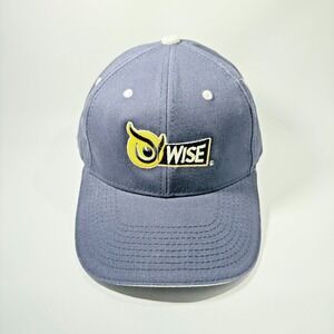 Wise Snacks Munch the Good Vibe Adjustable Hat Navy Blue Baseball Cap Adult